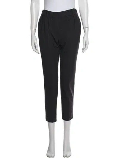Pre-owned Brunello Cucinelli Straight Leg Pants In Grey