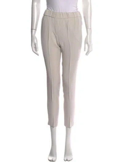 Pre-owned Brunello Cucinelli Straight Leg Pants In Grey