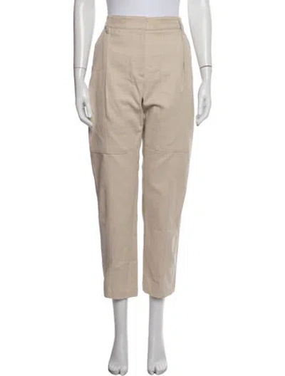 Pre-owned Brunello Cucinelli Straight Leg Pants In Grey