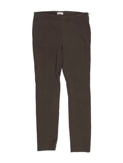 Pre-owned Brunello Cucinelli Straight Leg Pants In Grey