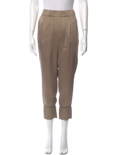 Pre-owned Brunello Cucinelli Straight Leg Pants In Multi