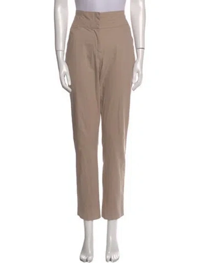 Pre-owned Brunello Cucinelli Straight Leg Pants In Neutral