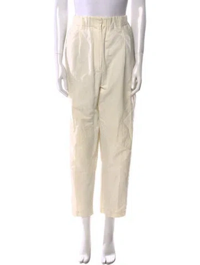 Pre-owned Brunello Cucinelli Straight Leg Pants In Neutral