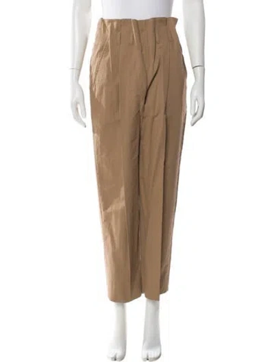 Pre-owned Brunello Cucinelli Straight Leg Pants In Neutral