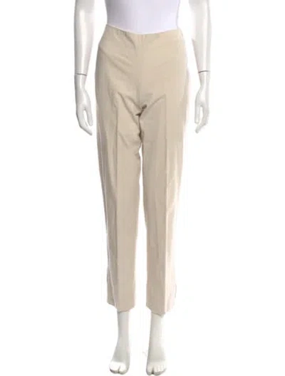 Pre-owned Brunello Cucinelli Straight Leg Pants In Neutral