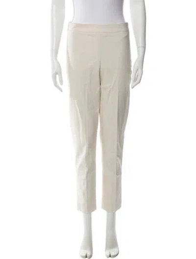Pre-owned Brunello Cucinelli Straight Leg Pants In Neutral