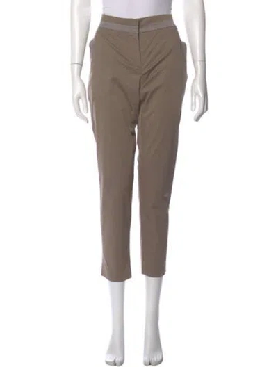 Pre-owned Brunello Cucinelli Straight Leg Pants In Neutral