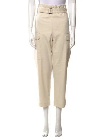 Pre-owned Brunello Cucinelli Straight Leg Pants In Neutral