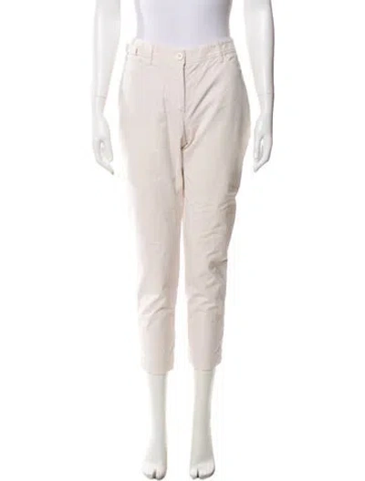 Pre-owned Brunello Cucinelli Straight Leg Pants In Neutral