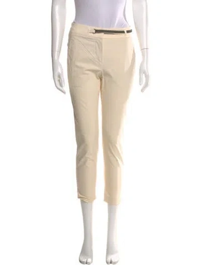 Pre-owned Brunello Cucinelli Straight Leg Pants In Neutral