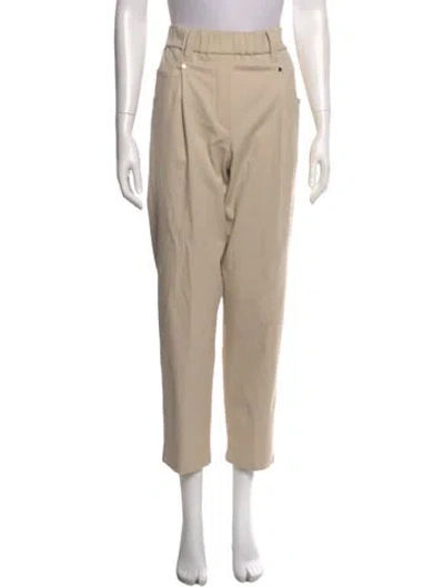 Pre-owned Brunello Cucinelli Straight Leg Pants In Neutral