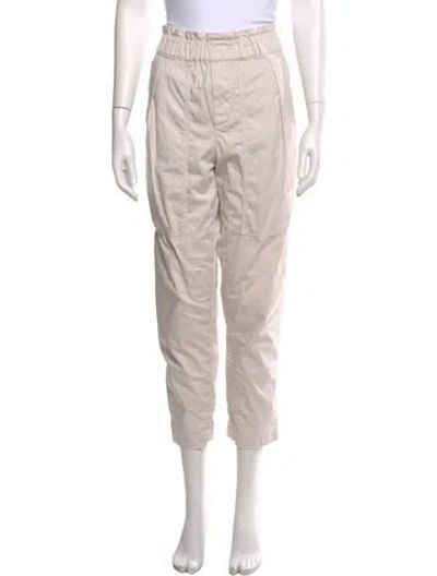 Pre-owned Brunello Cucinelli Straight Leg Pants In Neutral