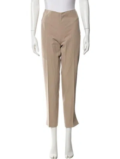 Pre-owned Brunello Cucinelli Straight Leg Pants In Neutral