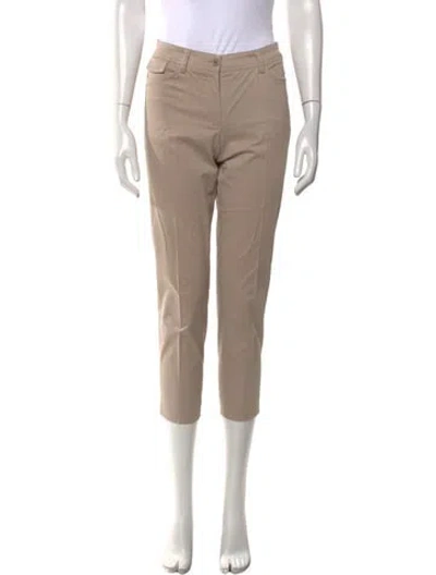 Pre-owned Brunello Cucinelli Straight Leg Pants In Neutral