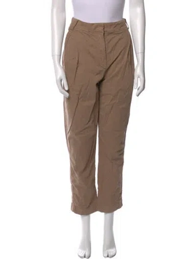 Pre-owned Brunello Cucinelli Straight Leg Pants In Neutral