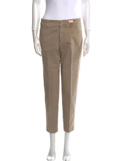 Pre-owned Brunello Cucinelli Straight Leg Pants In Neutral