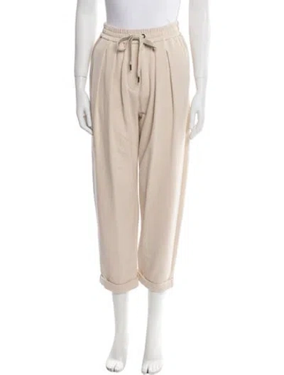 Pre-owned Brunello Cucinelli Straight Leg Pants In Neutral