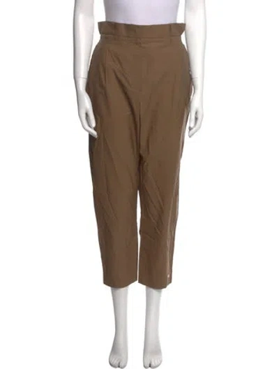 Pre-owned Brunello Cucinelli Straight Leg Pants In Neutral