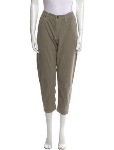 Pre-owned Brunello Cucinelli Straight Leg Pants In Neutral