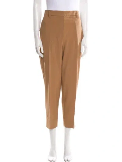 Pre-owned Brunello Cucinelli Straight Leg Pants In Neutral