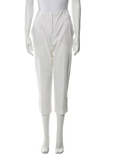 Pre-owned Brunello Cucinelli Straight Leg Pants In Neutral