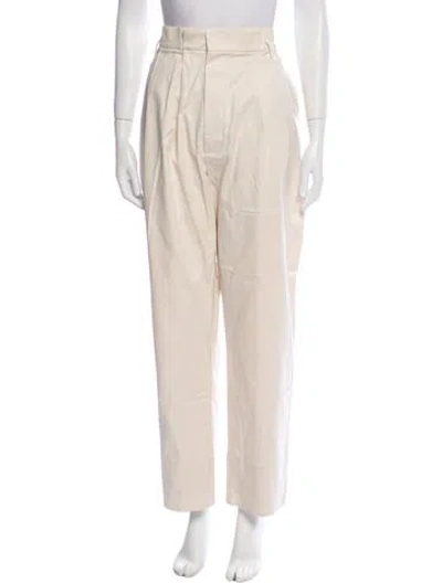 Pre-owned Brunello Cucinelli Straight Leg Pants In Neutral