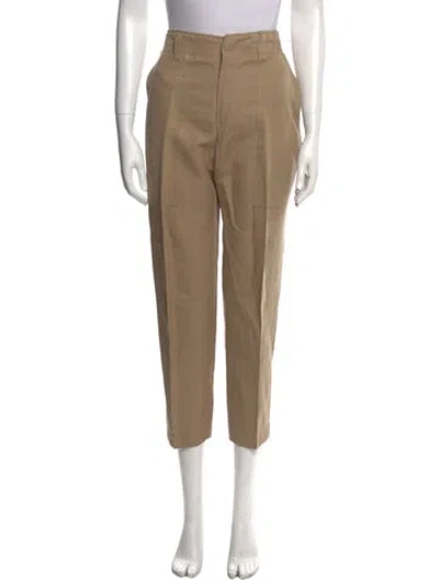 Pre-owned Brunello Cucinelli Straight Leg Pants In Neutral
