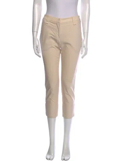 Pre-owned Brunello Cucinelli Straight Leg Pants In Neutral