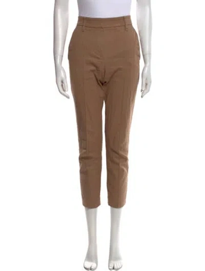 Pre-owned Brunello Cucinelli Straight Leg Pants In Neutral