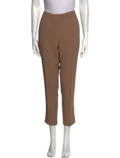 Pre-owned Brunello Cucinelli Straight Leg Pants In Neutral