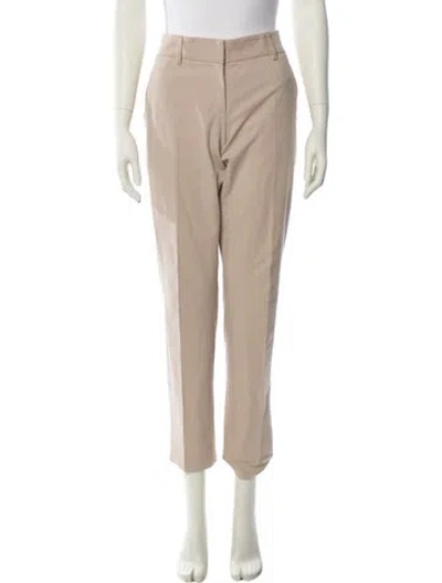 Pre-owned Brunello Cucinelli Straight Leg Pants In Neutral