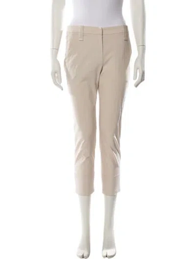 Pre-owned Brunello Cucinelli Straight Leg Pants In Neutral