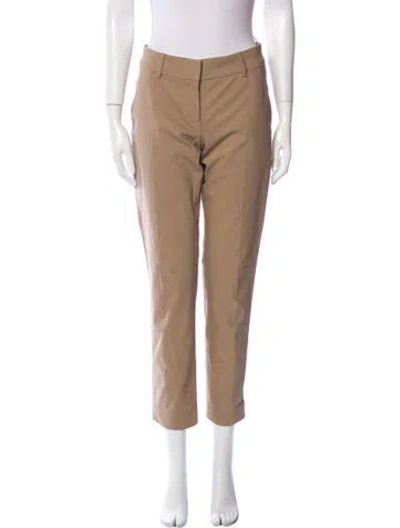 Pre-owned Brunello Cucinelli Straight Leg Pants In Neutral