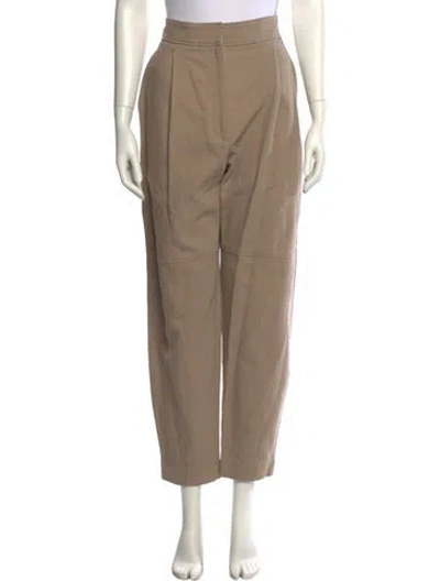 Pre-owned Brunello Cucinelli Straight Leg Pants In Neutral