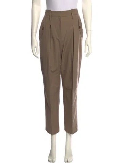 Pre-owned Brunello Cucinelli Straight Leg Pants In Neutral