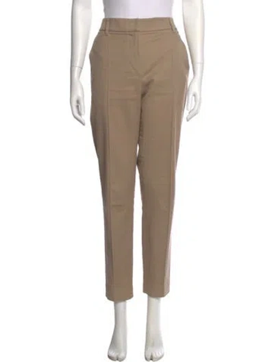 Pre-owned Brunello Cucinelli Straight Leg Pants In Neutral