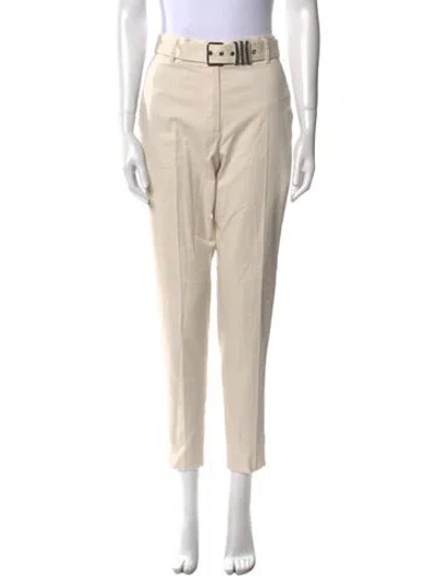 Pre-owned Brunello Cucinelli Straight Leg Pants In Neutral