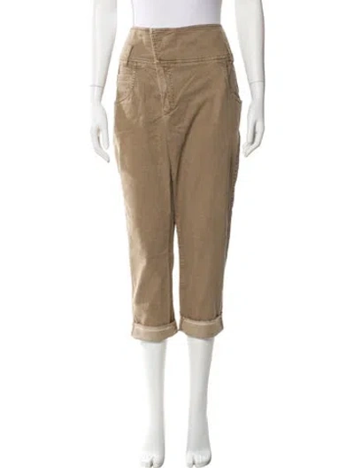 Pre-owned Brunello Cucinelli Straight Leg Pants In Neutral