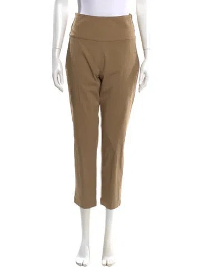 Pre-owned Brunello Cucinelli Straight Leg Pants In Neutral