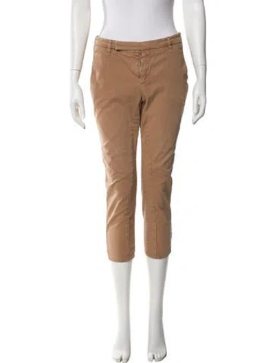 Pre-owned Brunello Cucinelli Straight Leg Pants In Neutral