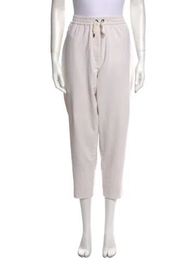 Pre-owned Brunello Cucinelli Straight Leg Pants In Neutral