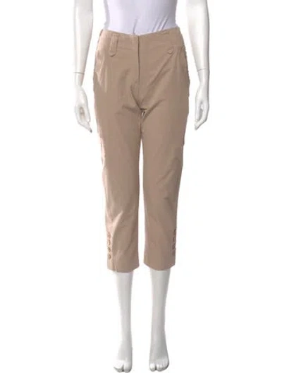 Pre-owned Brunello Cucinelli Straight Leg Pants In Neutral