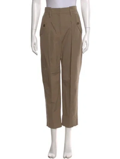 Pre-owned Brunello Cucinelli Straight Leg Pants In Neutral