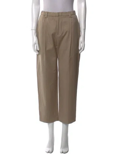 Pre-owned Brunello Cucinelli Straight Leg Pants In Neutral