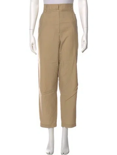 Pre-owned Brunello Cucinelli Straight Leg Pants In Neutral