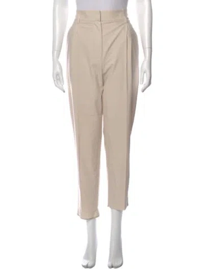 Pre-owned Brunello Cucinelli Straight Leg Pants In Neutral