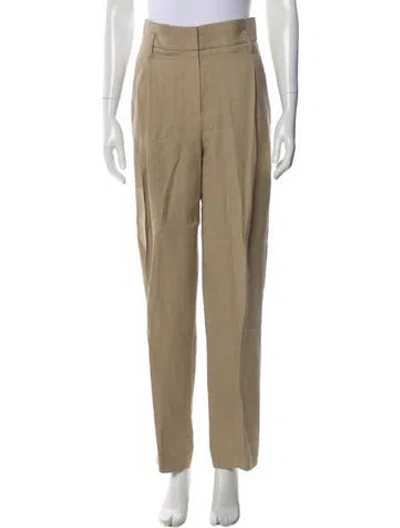 Pre-owned Brunello Cucinelli Straight Leg Pants In Neutral