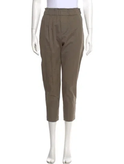 Pre-owned Brunello Cucinelli Straight Leg Pants In Neutral