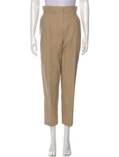 Pre-owned Brunello Cucinelli Straight Leg Pants In Neutral
