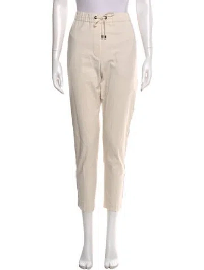 Pre-owned Brunello Cucinelli Straight Leg Pants In Neutral